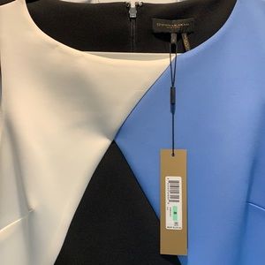 Donna Karan Colorblock Dress